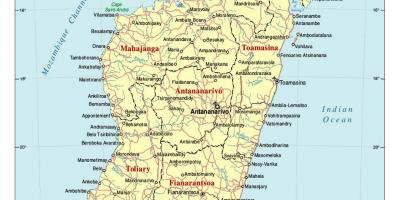 Detalizēta karte, Madagaskaras